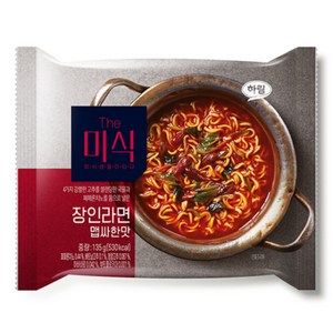 더미식 장인라면 맵싸한맛, 20개