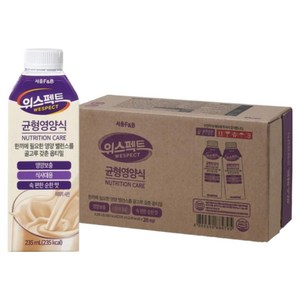 위스펙트 환자 완전균형영양식 순한맛 어르신 영양보충 식사대용 단백질, 235ml, 56개