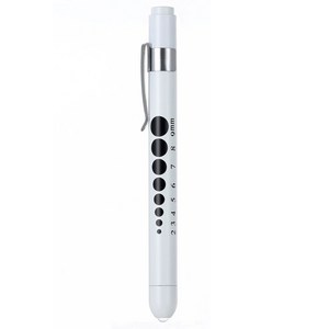 동공펜 LED 라이트펜 간호사 군인 군대 훈련소 불빛 후레쉬 볼펜 펜, 1개, 화이트
