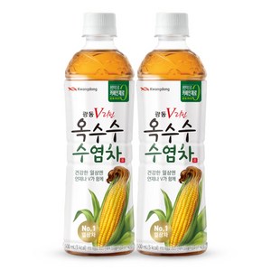광동 V라인 옥수수 수염차, 500ml, 12개