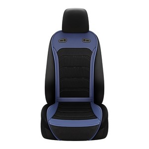 Sorpci 자동차 통풍시트 여름 차량용 쿨링 시트 커버 12v 24v겸용 자동차 전신 통풍시트, 블루