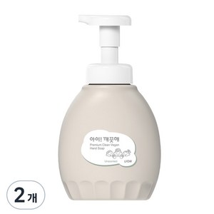 아이깨끗해 프리미엄 클린 폼 핸드솝 무향, 450ml, 2개
