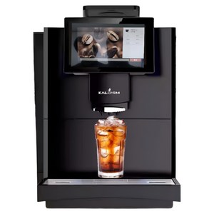 전자동커피머신 업소용 자동커피머신 사무실 원두 자판기 미용실 식당 병원 스터디카페 칼렘 E20 블랙, 물통형