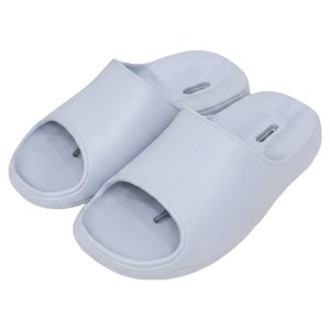 발피로완화 아치쿠션 욕실화 미끄럼방지 다용도 슬리퍼, 에이징블루, 1개
