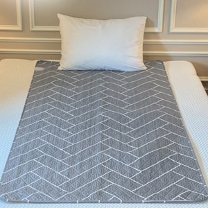 한일의료기 정품 전기매트 탄소매트 카본매트 전자파없는 전기요 헤링본 그레이, 슬림 전기요, 싱글