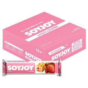 소이조이 스트로베리 고단백질 고식이섬유 글루텐프리, 1개, 360g