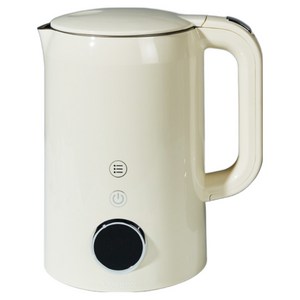 라이브박스 무선 전기포트 올스텐 1700ml 과열방지 자동차단 7단 온도조절 이중 단열 보온 기능, 아이보리