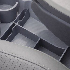 핏콘 EV3 하단 콘솔 트레이 정리 수납함, 12V 소켓 X, 3. 블루 그레이