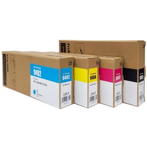 엡손 WF-C5290 WF-C5790 호환잉크 대용량 4색1SET T9501 T9492~9494 무공잉크, 1세트, 대용량4색