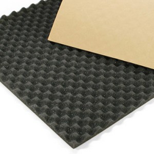 계란판 방음재 1mX2mX50T(50mm) 비접착식, 1개, 블랙 50T