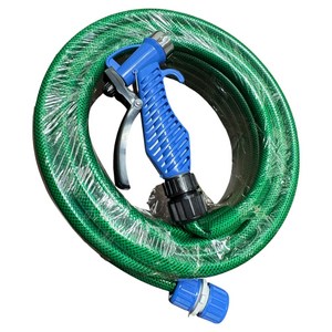 에이팩스케미칼 차량 고압 가정용 세차호스 10m 15nm 20m 30m, 녹색, 15m