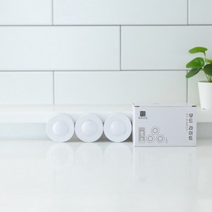 백화상점 무선 LED 조명 미니 간접 무드등 아이방 수면등 붙이는 전등 건전지 등, 전구색