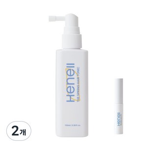 헤넬 더 스프링 임산부 헤어토닉 비듬 가려움 두피보습, 2개, 105ml