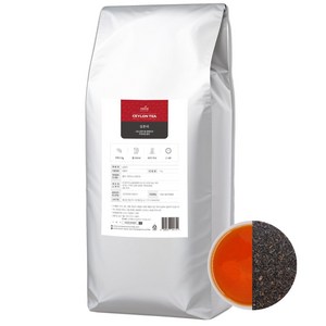 실론티 Ceylon Tea 엄선된 스리랑카 카페용 아만프리미엄티, 1개, 1kg