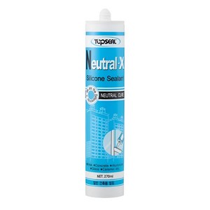 탑씰 Neutral-X 일반용 연밤색 실리콘 실란트 270ml 노즐포함, 25개