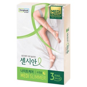 센시안 동국제약 나이트케어 의료기기 수면용 다리 압박밴드 PINK, 1개, 허벅지형