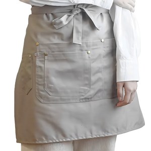 인블룸 바리스타 하프 에이프런 허리앞치마, 1개, 베이지