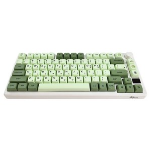 말차라떼 한글 키보드키캡 PBT 염료승화 XDA 그린티 녹차 풀배열 키캡, 그린, 말차라떼 키캡, 제조사축