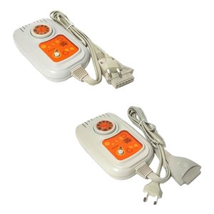 전기매트 옥매트 온도조절기 5구 6구 전기장판 온도 조절기 5핀 6핀 전기장판 조절기, 1개