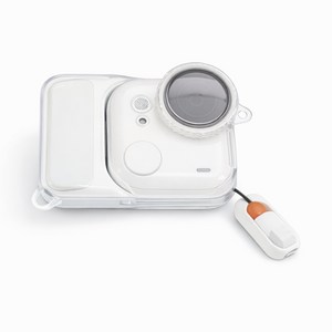 바바 인스타 360 GO Ultra 고 울트라 풀커버 TPU 투명 보호 케이스, 1개, 클리어