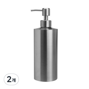 TGL 호텔식 스테인레스 디스펜서 550ML, 2개, 실버