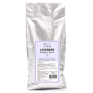 바스참 버블바스 거품 입욕제 리필용 라벤더, 1kg, 1개
