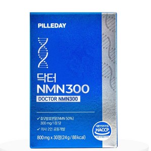 [필리데이] 닥터NMN300 효모발효 엔엠엔, 4박스, 30정
