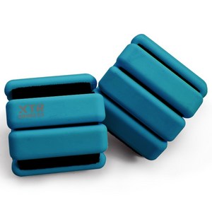 XTR 러닝 발목 손목 중량 밴드 2개 홈트 다이어트 착용형 아령, 1kg, 딥그린