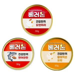 고양이 습식사료 주식 베러온 가수분해, 36개, 30g, 닭+연어+오리