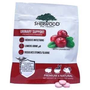 셔우드 소동물 비뇨건강 영양제 100p, 60g, 1개
