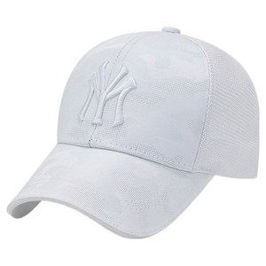 트랜드락 시원한 워터파크 메쉬캡 모자, 화이트, 1개
