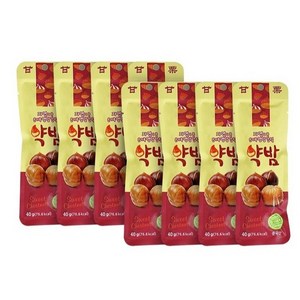 e키즈약밤 약밤 맛밤 100% 자연산 320g, 2박스