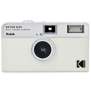[코닥 선물박스] Kodak 하프 필름카메라 H35 + 코닥 컬러필름 1롤 Set 5종 중 택1, Off-white Set (오프화이트), 1개