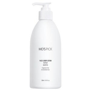 엠디스픽 무향 바리스타 리페어 페이스 & 바디로션, 500ml, 2개
