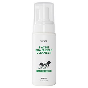 와프랩 티 청소년 여드름 바하 버블 클렌저, 1개, 160ml