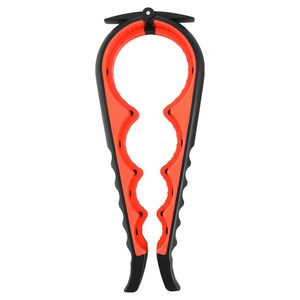 미라비 손목보호 캔따개 페트병 소스병 만능오프너, 1개, 블랙오렌지