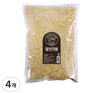싱싱잡곡 찰보리, 5kg, 4개