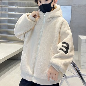 [밀크봉봉] 초등생 뽀글이 후드 집업 점퍼(G39)
