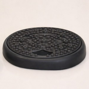 [굿프렌드]굿핏 트위스트킹 가정용 지압 홈트 유산소 스텝퍼 운동기구, 1개, 블랙