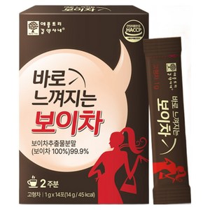 악마다이어트 바로 느껴지는 보이차, 1g, 14개입, 6박스