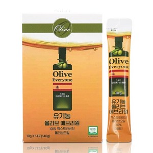 건강식단과 요리 유기농 엑스트라버진 올리브오일100 % 에브리원 스페인 0.1%대 산도, 56개, 10ml