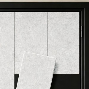 AKUDECOR 펠트 접착형 흡음재 방음재 층간소음 방지 벽 방음판 친환경 아트보드, 6개, 그레이