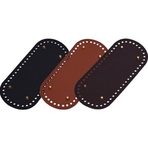 바이유즈 타원형 인조가죽 가방바닥 가방밑판, 혼합