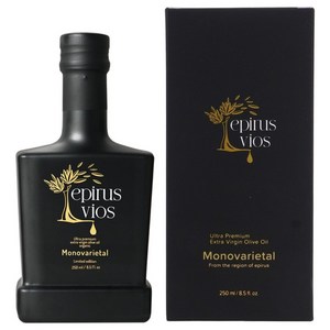 에피루스 비오스 울트라 프리미엄 엑스트라 버진 올리브 오일 (산도 0.11), 1개, 250ml