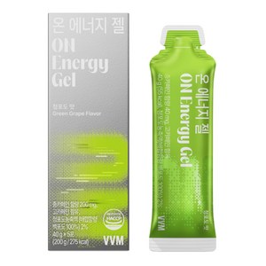 비비드몽타주 온 에너지 젤 40g 5포 크림 콜라보, 5개, 50g