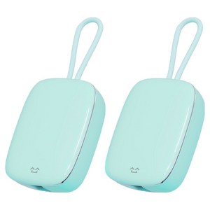 소소147 휴대용 무선 칫솔살균기 UVC 바람 건조 DG-ST01, 05. 민트 1+1