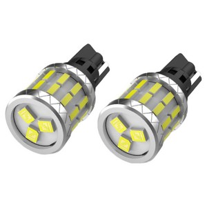 로푸 Y1 차량용 LED 시그널램프 후진등 번호판등 실내등 트렁크등 차량도어 전구, 2개, T15