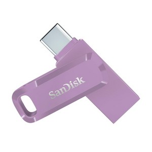 샌디스크 USB 메모리 DDC3 퍼플 C타입 OTG 3.2 대용량, 1TB, 1개