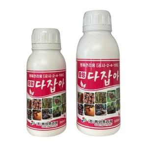 농사친구 다잡아 유황효과 -고추 탄저병 예방 약 유황 50%, 500ml, 1개