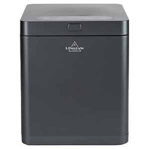 라이프스타일 음식물 쓰레기 처리기 2.5L 가정용 HQD-260 메탈그레이 건조분쇄 보관기능 쾌속모드
